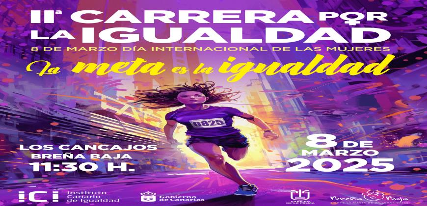 El Cabildo de La Palma abre las inscripciones para la segunda edición de la ‘Carrera por la Igualdad’