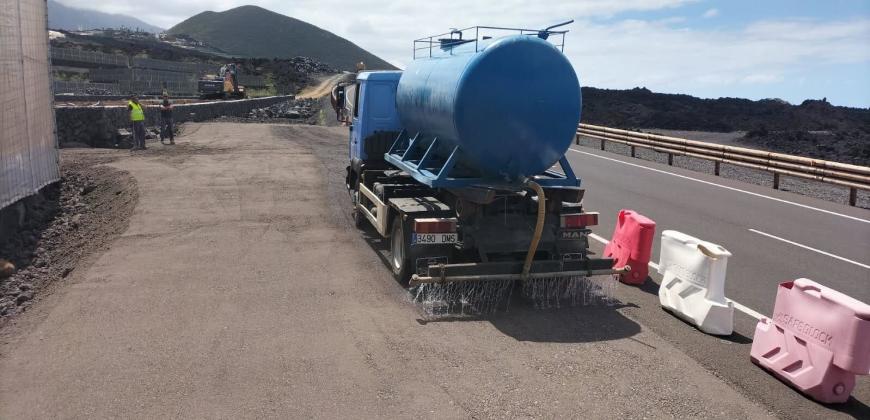 El Cabildo avanza en la recuperación del Camino Cañaña conectándolo con la nueva carretera de La Costa