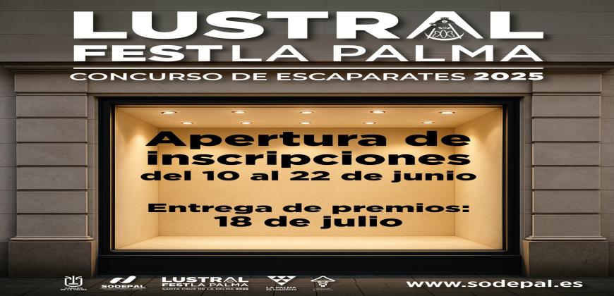 El Cabildo organiza una nueva edición del concurso de escaparates, en esta ocasión con motivo de la Bajada de la Virgen de Las Nieves