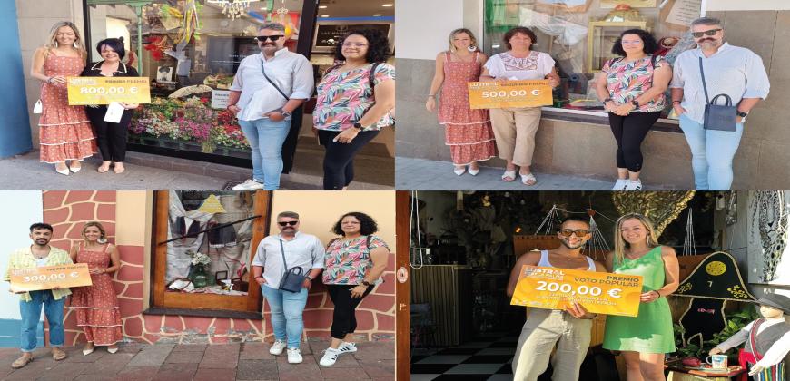 Calzados Las Magnolias se alza con el primer puesto del Concurso de Escaparates Lustral Fest La Palma 2025