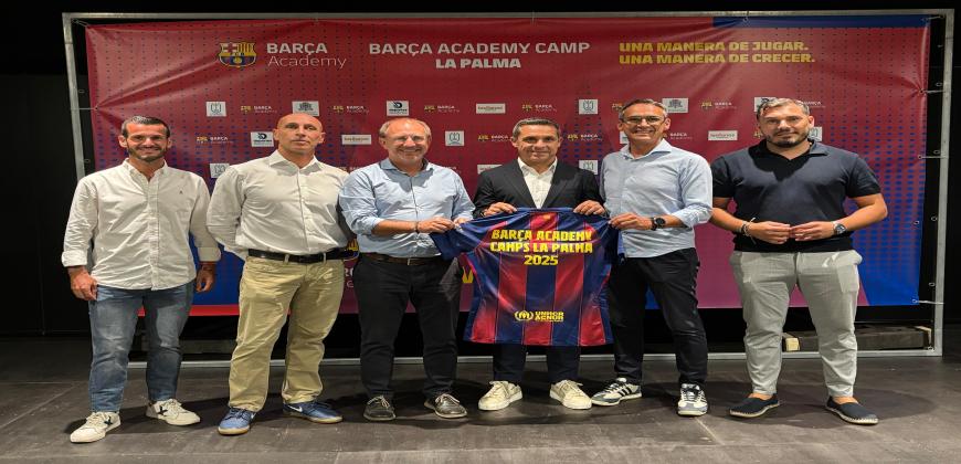 La Palma acoge su primera edición del Barça Academy Camps para acercar el fútbol a niñas y niños de la isla