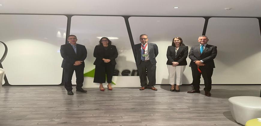 La consejera Raquel Rebollo se reúne con AENA