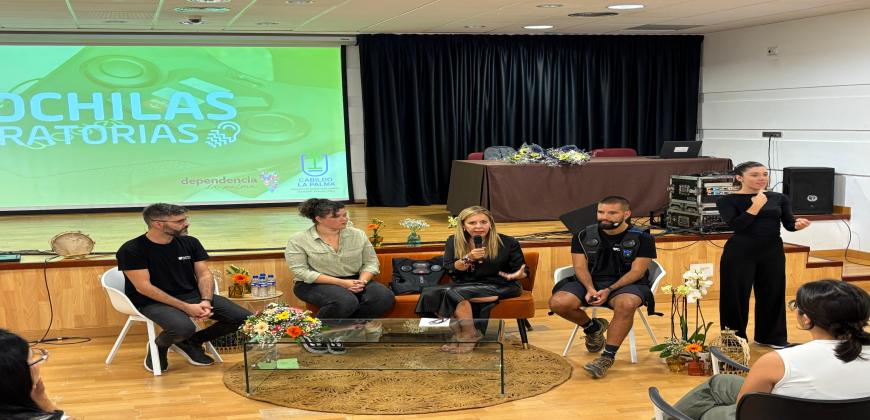 Presentación de las mochilas sensitivas.