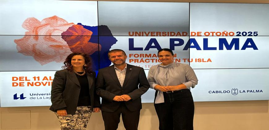 Presentación de la universidad otoño - invierno en La Palma.