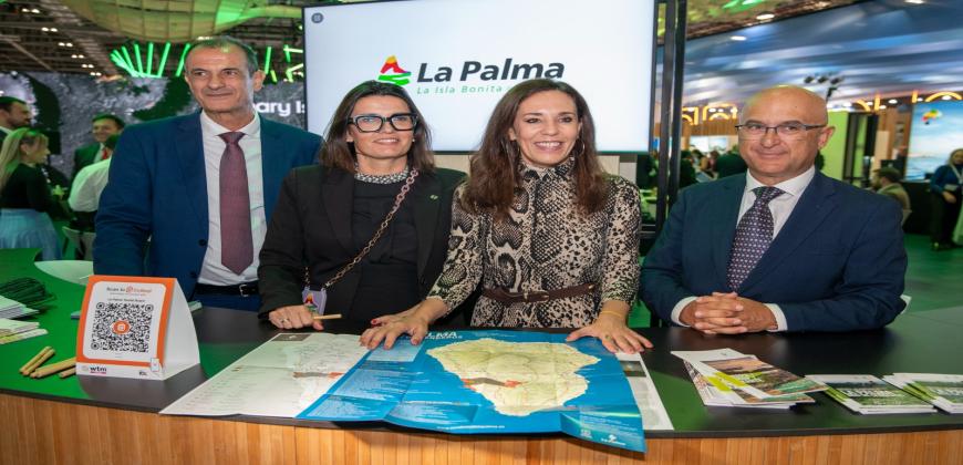 La consejera Raquel Rebollo en la World Travel Market.