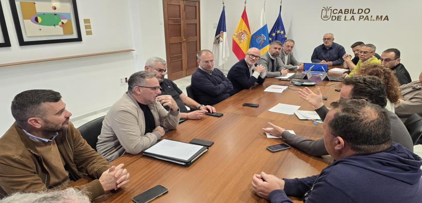 Reunión con Asepalma. 