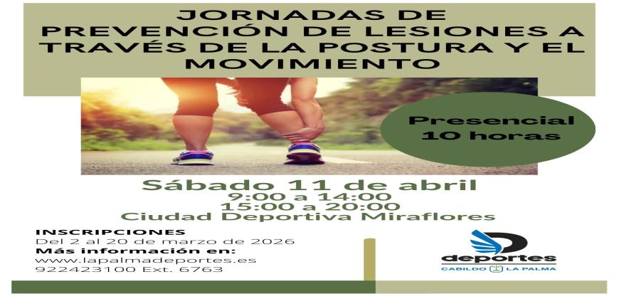 Jornadas de Prevención de Lesiones. 