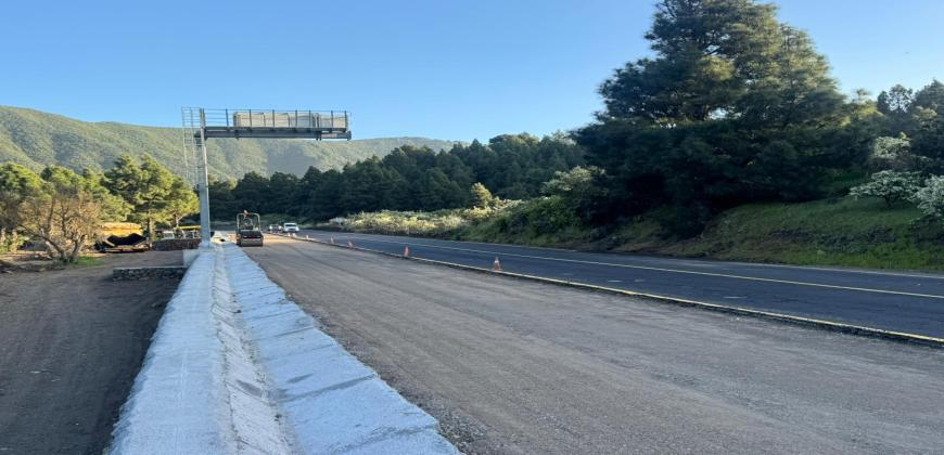 El Cabildo estudia alternativas técnicas para minimizar el impacto de los desvíos de tráfico por el asfaltado de la Curva de los Castañeros