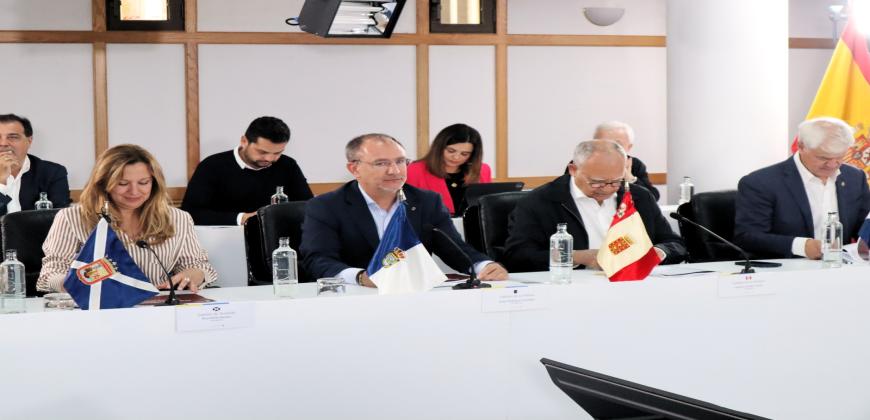 Sergio Rodríguez defiende el FDCAN como una verdadera herramienta de cohesión social y territorial en Canarias y reclama agilidad para los retos de la próxima década