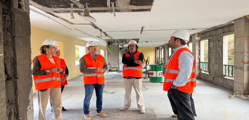 Obras de la Residencia de Mayores La Dehesa.