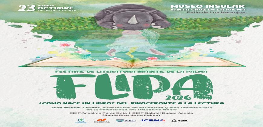 Acercamos al alumnado la creación literaria a través del Festival de Literatura Infantil de La Palma