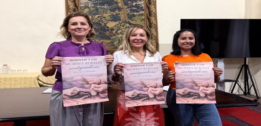 La Palma homenajea a sus mujeres santiguadoras en el Día Internacional de las Mujeres Rurales