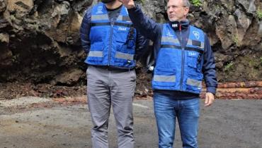 Sergio Rodríguez coordina la respuesta a la borrasca ‘Therese’ con los ayuntamientos y refuerza el despliegue de recursos en toda la Isla