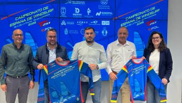 Presentación del Campeonato de España de Windsurf.