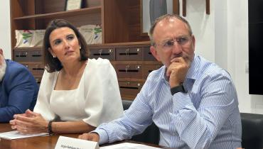 Sergio Rodríguez y Raquel Rebollo. 