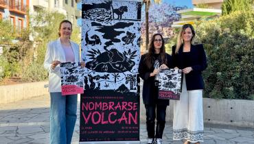 Respaldamos una nueva edición de Nombrarse Volcán, un festival que llena La Palma de poesía, música y arte en la calle