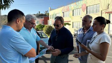 El Cabildo de La Palma inicia las obras de un nuevo punto de recarga para vehículos eléctricos en Villa de Mazo